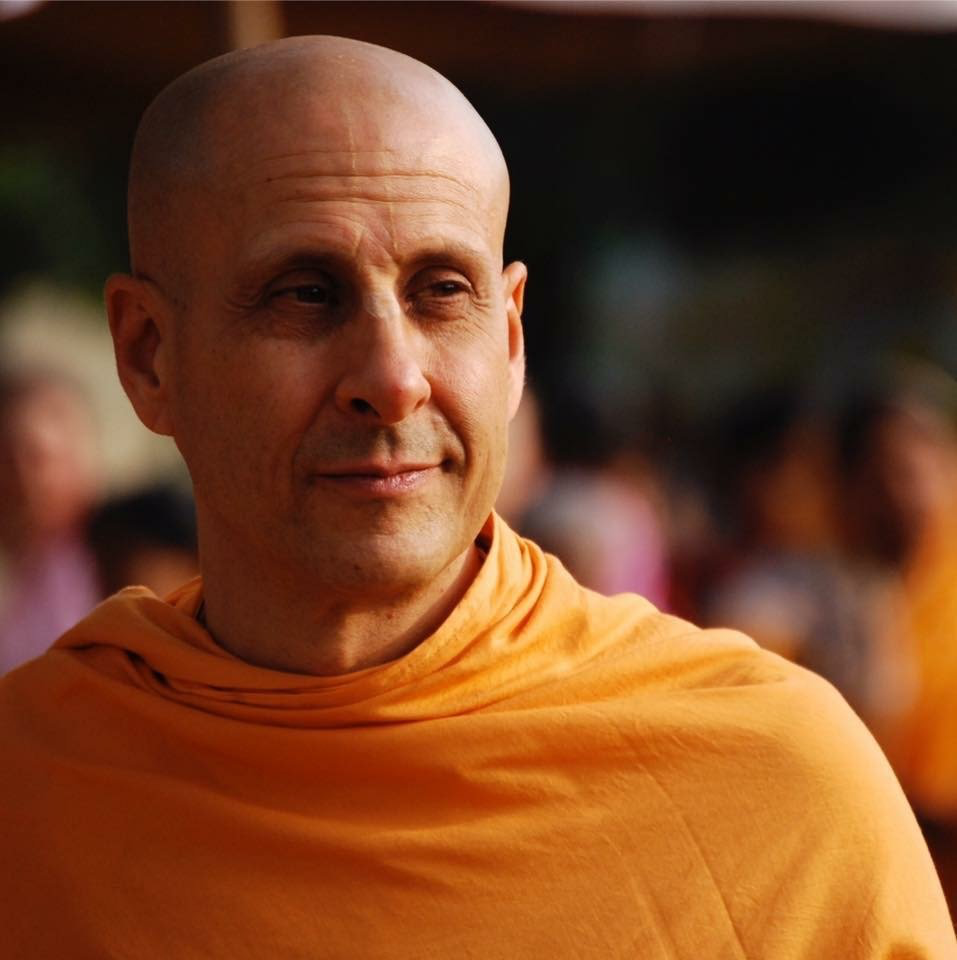 HH Radhanath Swami poster